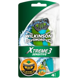 Wilkinson Sword Xtreme Iii Sensitive 4s (2776334)