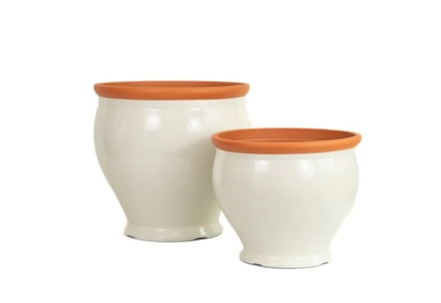 Creekwood Windsor Planter Off White 45Cm Creekwood Windsor Planter Off White 45Cm
