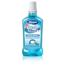 Wisdom Fresh Effect Coolmint Mouthwash 500ml Wisdom Fresh Effect Coolmint Mouthwash 500ml