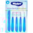 Wisdom Interdental Brushes Blue 0.60mm 5's Wisdom Interdental Brushes Blue 0.60mm 5's