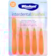 Wisdom Interdental Brushes Orange 0.45mm 5's Wisdom Interdental Brushes Orange 0.45mm 5's