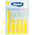 Wisdom Interdental Brushes Yellow 0.70mm 5's Wisdom Interdental Brushes Yellow 0.70mm 5's