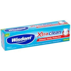 Wisdom Xtra Clean Ultimate Cavity Protection Paste 100ml (2722NSD)