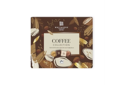 Whitakers Dark & Milk Chocolate Coffee Assortment 165g