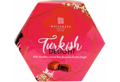Whitakers Milk Choc Covered Turkish Delight 180g (WK35)