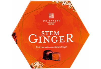 Whitakers Dark Chocolate Covered Stem Ginger 180g (WK36)