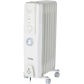 Warmlite Oil Filled Radiator 1500w with Timer Warmlite Oil Filled Radiator 1500w with Timer