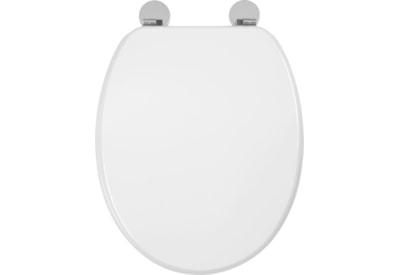 Croydex Kielder White Moulded Wood Toilet Seat (WL600822H)