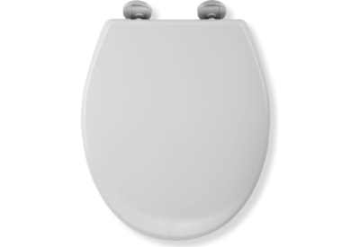 Croydex Constance White Plastic Soft Close Toilet Seat (WL601722H)