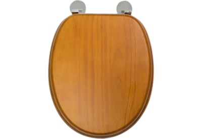 Croydex Davos Antique Pine Solid Wood Toilet Seat Croydex Davos Antique Pine Solid Wood Toilet Seat