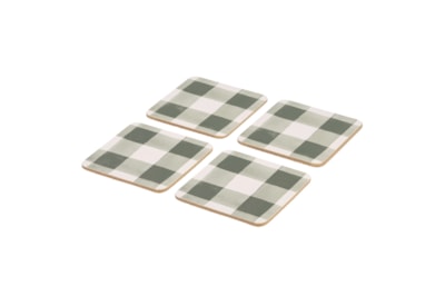 Woodbury Lane Green Coaster 4pk Woodbury Lane Green Coaster 4pk