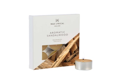 Wax Lyrical Tealights Aromatic Sandalwood 9s (WLE3018)
