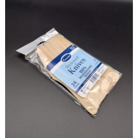 Essential Birchwood Knife 24pk Essential Birchwood Knife 24pk