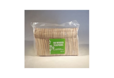 Wooden Disposable Teaspoons 100s (WTEASPOON)
