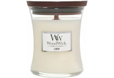 Woodwick Hourglass Candle Linen Medium (92135E)