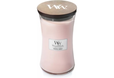 Woodwick Hourglass Candle Coastal Sunset Large Woodwick Hourglass Candle Coastal Sunset Large