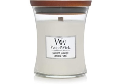 Woodwick Hourglass Candle Smoked Jasmine Medium (92038E)