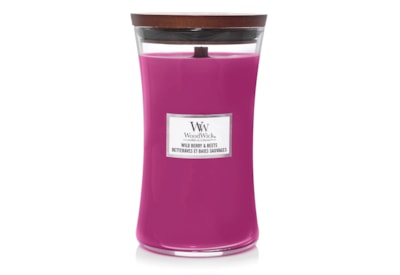 Woodwick Hourglass Candle Wild Berry & Beets Large (1632276E)