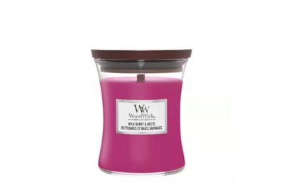 Woodwick Hourglass Candle Wild Berry & Beets Medium (1632270E)