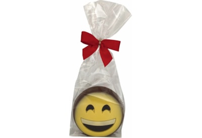 Weibler Decorated Hollow Milk Chocolate Smile Emoji 50g (WR28)