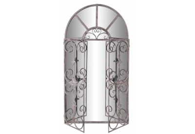 Wrought Iron Mirror 55x3x104cm Wrought Iron Mirror 55x3x104cm