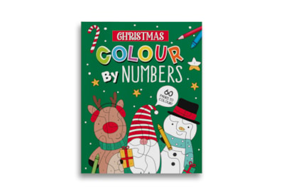 Eurowrap Xmas Colour By Numbers Book (X-32976-CBNC)
