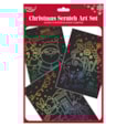 Eurowrap Christmas Scratch Art Set Eurowrap Christmas Scratch Art Set