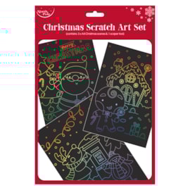 Eurowrap Christmas Scratch Art Set Eurowrap Christmas Scratch Art Set