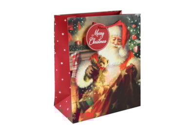 Eurowrap Traditional Santa Gift Bag Asst Large Eurowrap Traditional Santa Gift Bag Asst Large