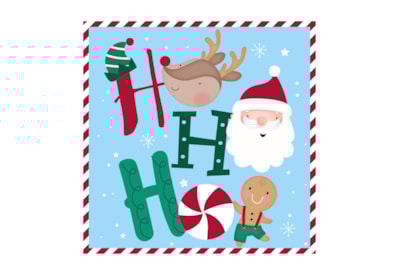 12pk Cute Santa Cards 12pk Cute Santa Cards