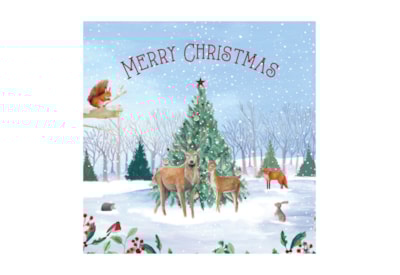 12pk Woodland White Kraft Cards 12pk Woodland White Kraft Cards