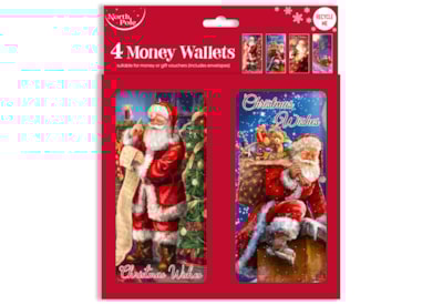 4pk Traditional Money Wallets 4pk Traditional Money Wallets