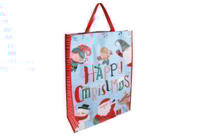 Eurowrap Happy Xmas Pp Woven Bag Jumbo Eurowrap Happy Xmas Pp Woven Bag Jumbo