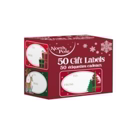 50 Traditional Sticker Gift Tags 50 Traditional Sticker Gift Tags