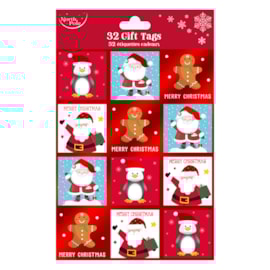 Eurowrap 32pk Cute Gift Tags