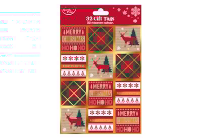 Eurowrap 32pk Sim Kraft Gift Tags