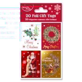 Eurowrap 20pk Traditional Gift Tags