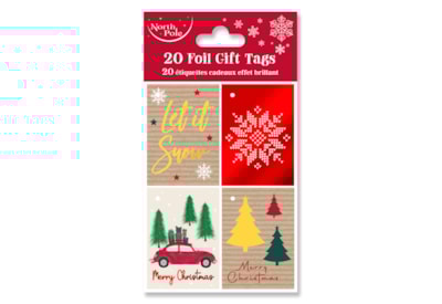 Eurowrap 20pk Sim Kraft Gift Tags Eurowrap 20pk Sim Kraft Gift Tags