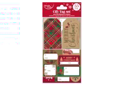55pk Mod Gift Tag & Sticker Set 55pk Mod Gift Tag & Sticker Set