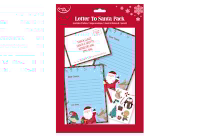 Letter To Santa Pack Letter To Santa Pack