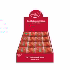 Eurowrap Velvet Glitter Ribbon 2m