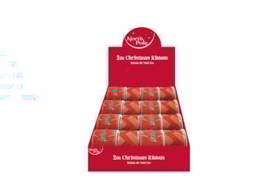 Eurowrap Velvet Glitter Ribbon 2m