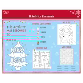 Eurowrap Christmas Activity Placemats Eurowrap Christmas Activity Placemats