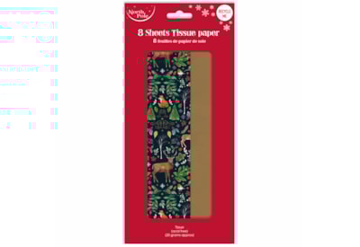 Eurowrap Woodland 8 Sheet Tissue Paper Eurowrap Woodland 8 Sheet Tissue Paper