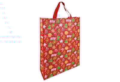 Eurowrap Gingerbread Pp Woven Bag Jumbo