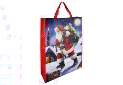 Eurowrap Traditional Santa Pp Woven Bag Jumbo