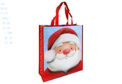 Eurowrap Cute Santa Pp Woven Bag Small Eurowrap Cute Santa Pp Woven Bag Small