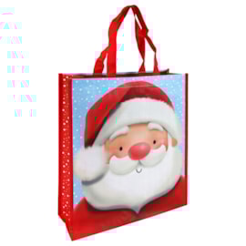 Eurowrap Cute Santa Pp Woven Bag Small Eurowrap Cute Santa Pp Woven Bag Small