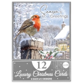 12pk Traditional Robin Cards 12pk Traditional Robin Cards