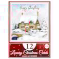 Eurowrap 12pk Winter Village Cards